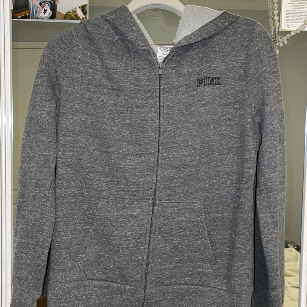 PINK zip up hoodie